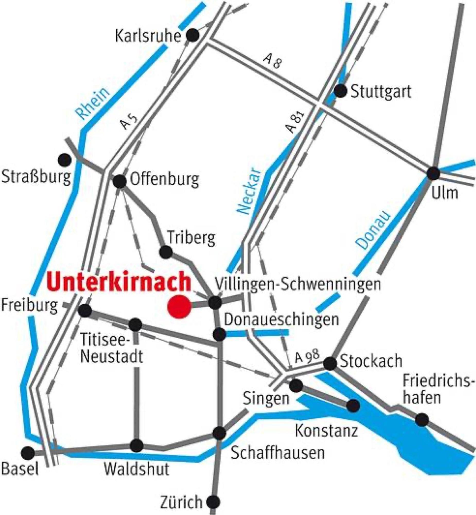 Ferienwohnungen Seeblick Unterkirnach 외부 사진